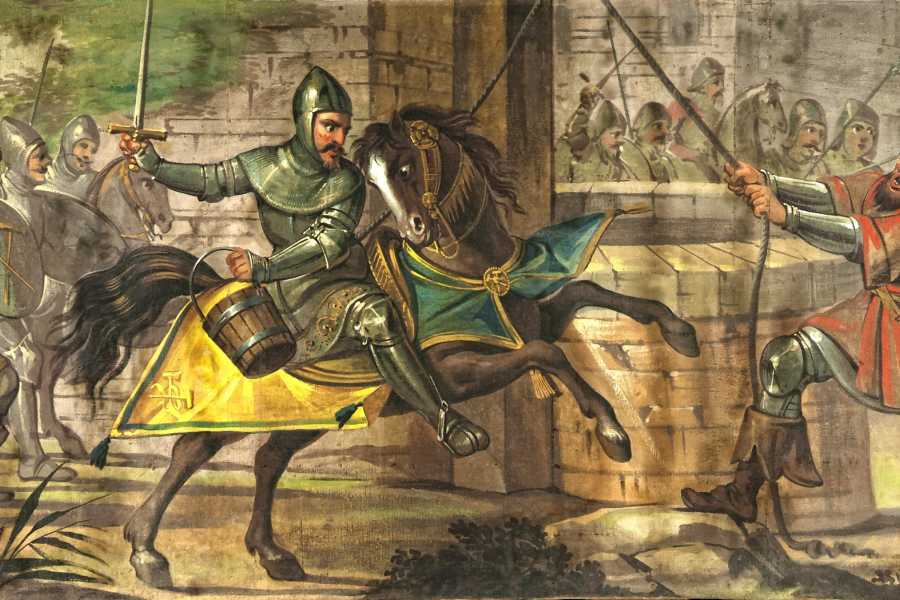 Modenatur Il trionfo di un'infelice e vil secchia di legno