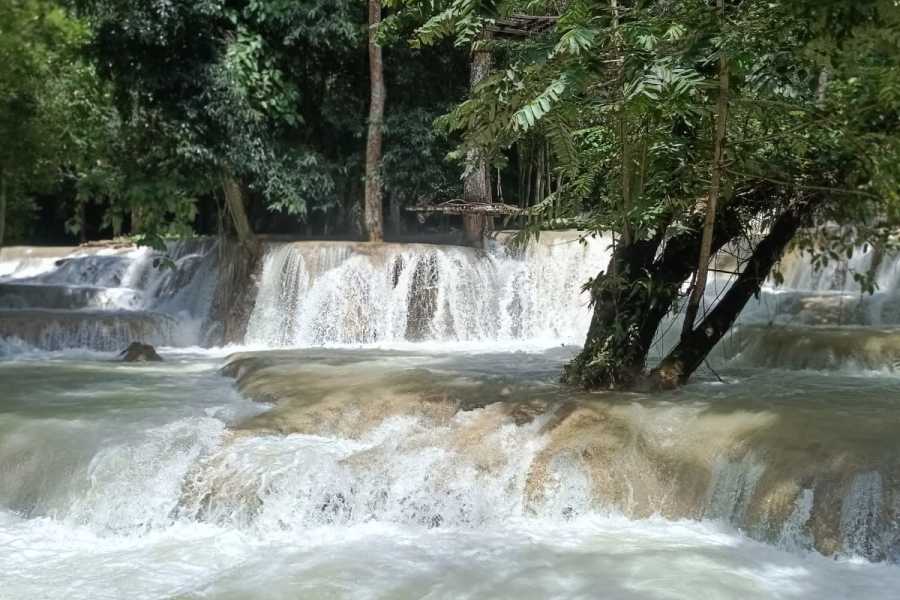 Mandalao Theapeutic Trek and Tat Sae Waterfall Trip