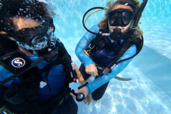 PADI E-learning + Confined session