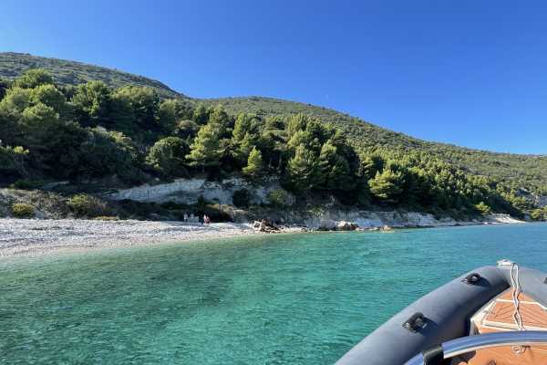 Speedboat Ticket To Sazan Island , Haxhi Ali Cave & Beach On Karaburun /