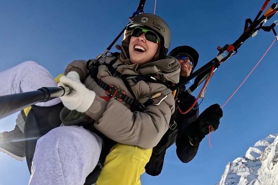 St. Moritz Paragliding GmbH Privater Gleitschirm Pilot Ganzer Tag