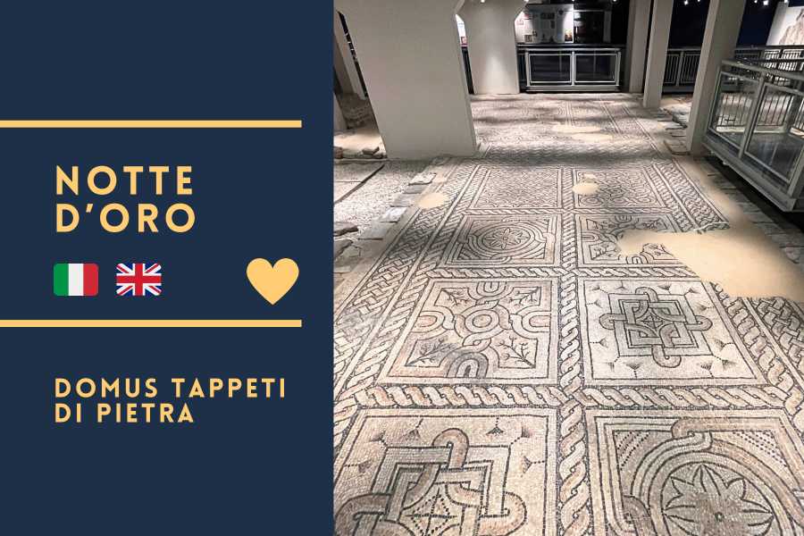 Notte d’Oro: passeggiata nel centro storico e visita alla Domus dei Tappeti di Pietra