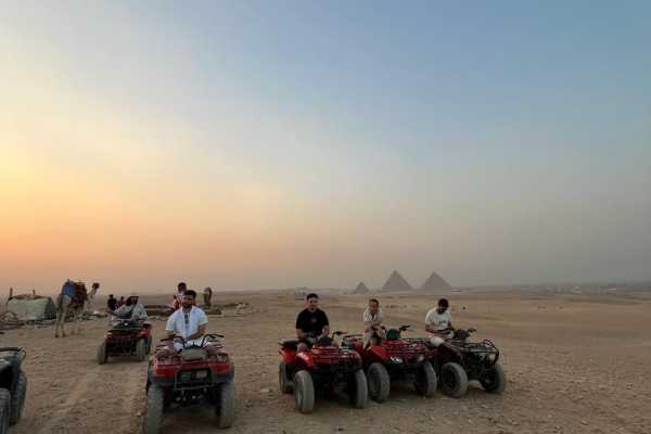 Deluxe Travel Dirt Bikes & ATV Safari in Saqqara Desert