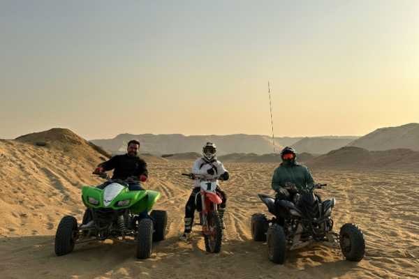 Deluxe Travel Dirt Bikes & ATV Safari in Saqqara Desert