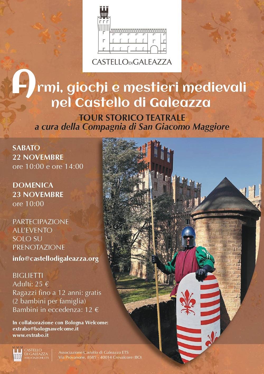 Galeazza Castle - Guided tour