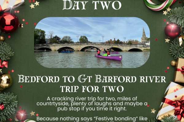Christmas 2025 Vouchers- Bedford to Gt Barford River Trip