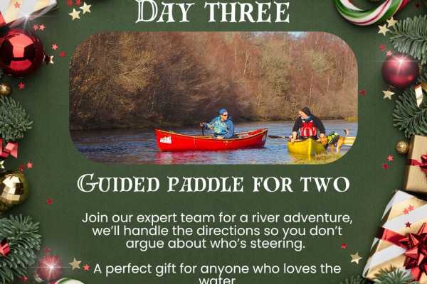 Christmas 2025 Vouchers- Guided Paddle Tour for 2