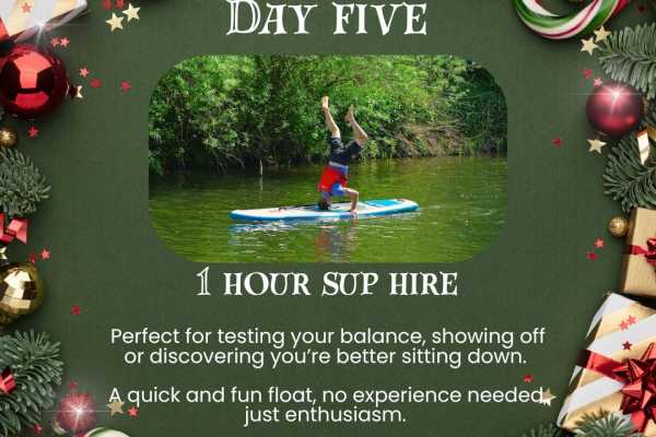 Christmas 2025 Vouchers- 1 hr SUP Trip for 1