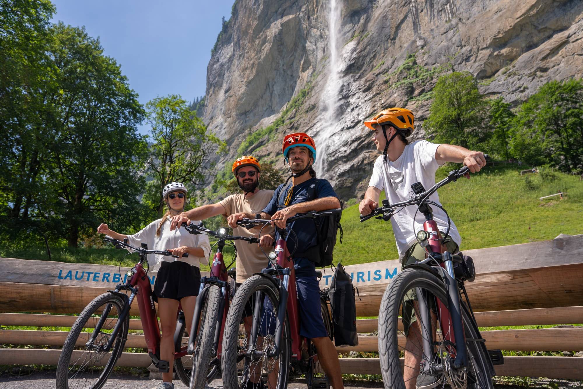 E-Bike Tour to the Lauterbrunnen Waterfalls