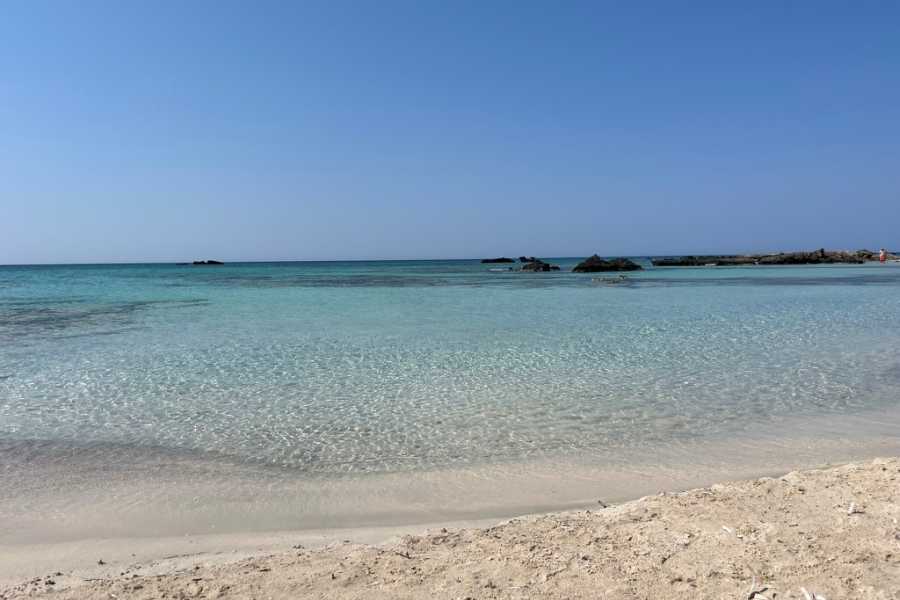 Destination Platanias ELAFONISSI PRIVAT GUIDAD TUR MED MINIVAN