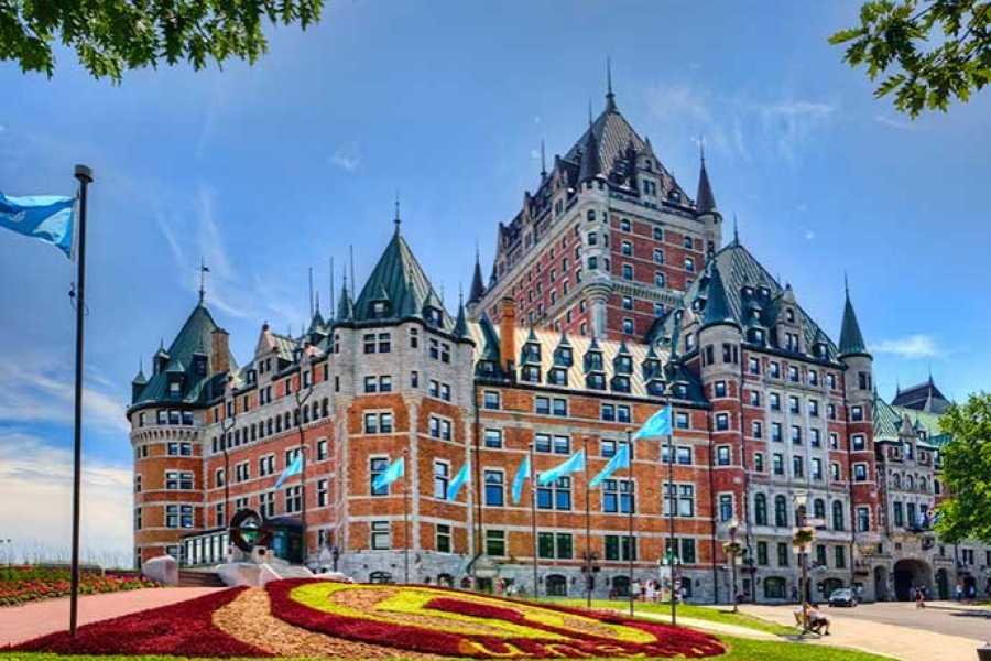Dream Vacation Tours LUXURY CHATEAU FRONTENAC  QUEBEC CITY DREAM TOUR FROM NS & NB
