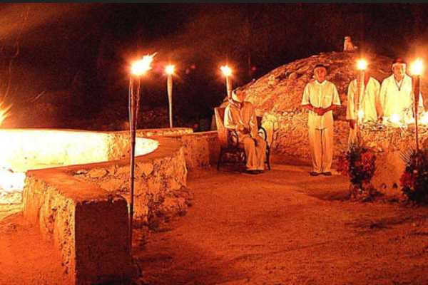 nettoECOtours&reg; Maya-Nacht Temazcal ein traditionelles Dampfbad