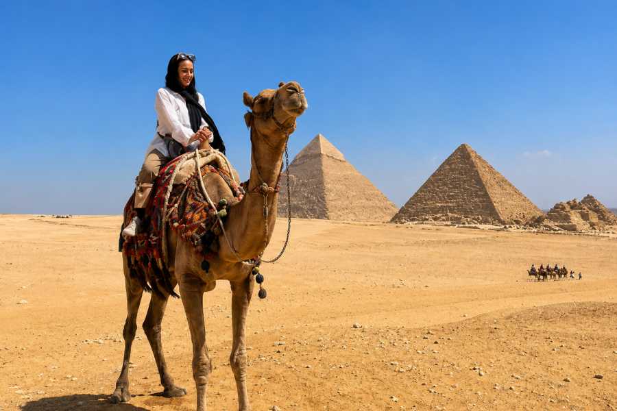 Let`s Explore Egypt Giza Pyramids, Sphinx & Camel Ride from Alexandria Port