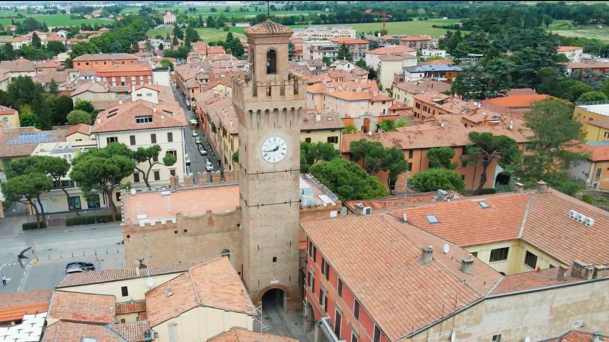 The historic center tells the story