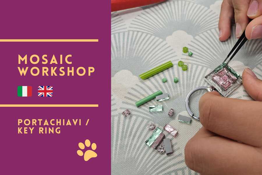 Realizza il tuo portachiavi in mosaico - Visita + Laboratorio