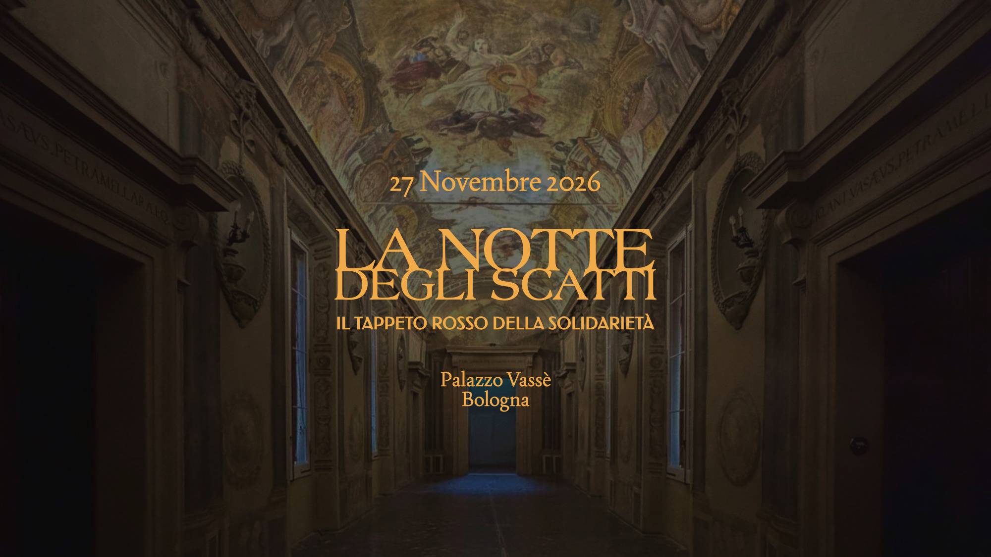 La notte degli scatti - Il tappeto rosso della solidarietà