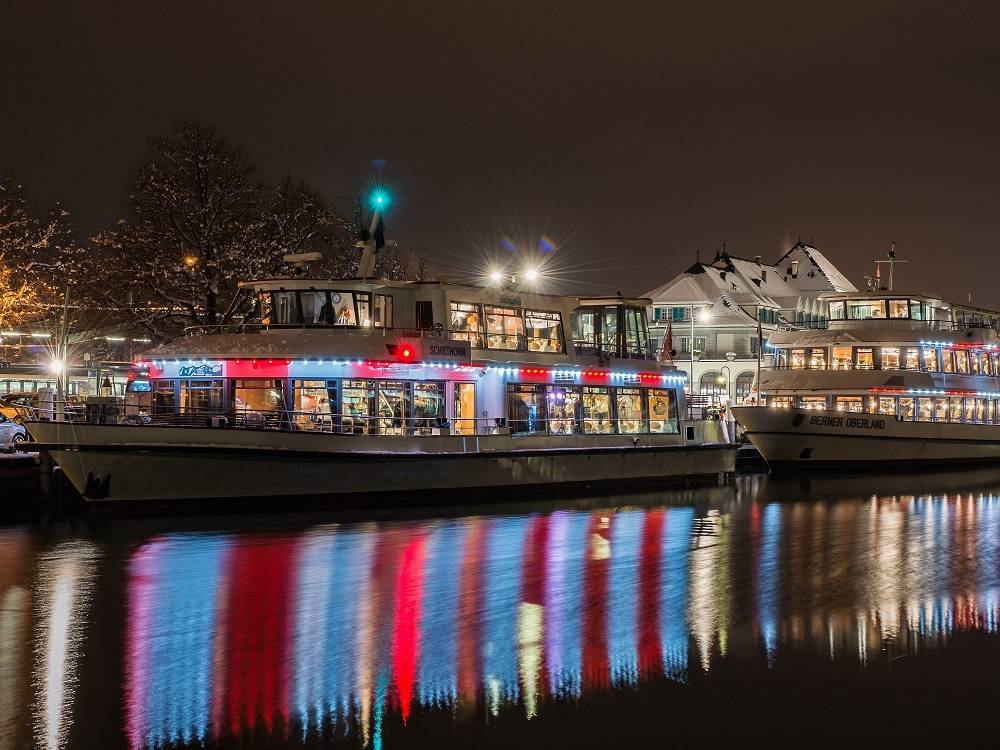 Croisière de Noël sur le lac de Thoune