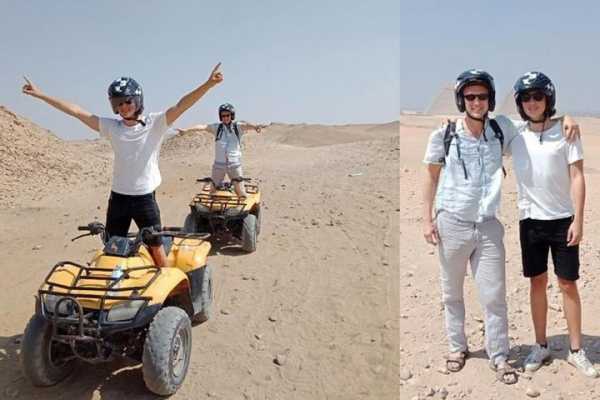EMO TOURS EGYPT ATV Quad Bike Ride at Giza Pyramids