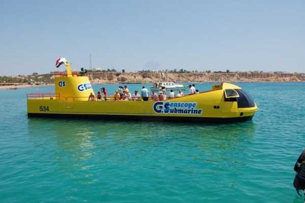 Excursies Egypte Semi-duikboot twee uur excursie vanuit Hurghada