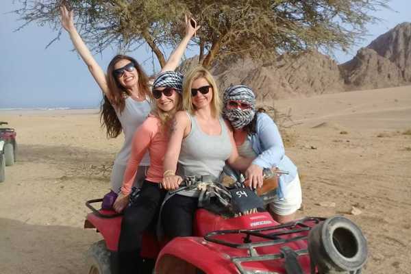 Marsa alam tours Sunset Quad Bike Desert Safari excursion From Makadi