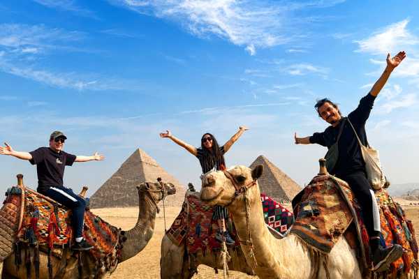 Let`s Explore Egypt Full-day Giza Pyramids, Egyptian Museum with Pyramids view Lunch
