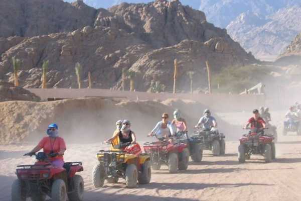 Deluxe Travel Quad Biking Safari in the Sinai Desert
