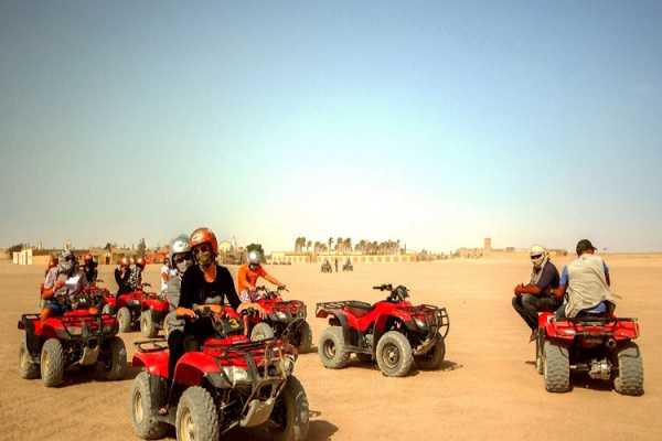 Daily tours Egypt ZONSONDERGANG QUAD WOESTIJNSAFARI VANUIT PORT GHALIB
