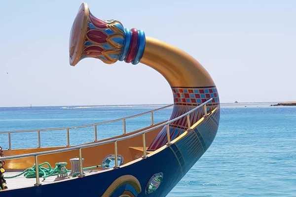 Daily tours Egypt NEFERTARI SEASCOPE-BOOT VANUIT PORT GHALIB MET DINER