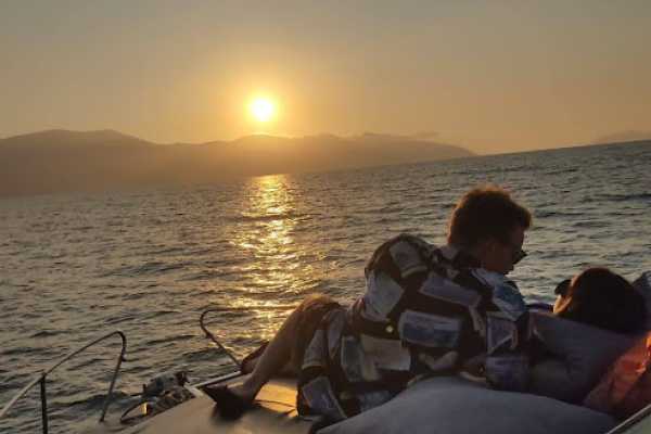 Trips4fun Private 2 H Boat Vlore Bay Sunset Cruise