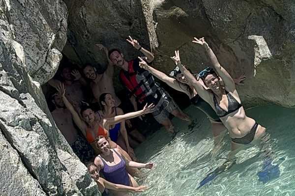 Trips4fun Snorkeling Expedition of Grama Bay,Canyon of Smugglers & Blue Cave (Group)