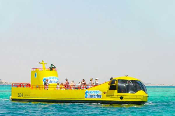 Egypt Tour packages Semi Submarine trip from Port Ghalib