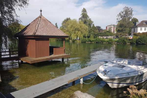 HB Adventure Switzerland AG Charter Boat with skipper at Lake Zurich