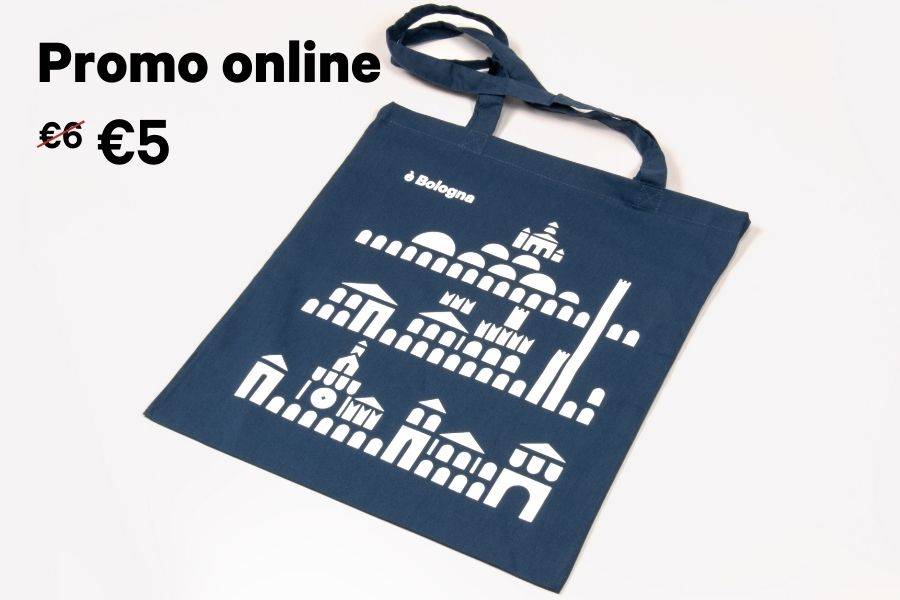 Tote Bag è Bologna - Blu