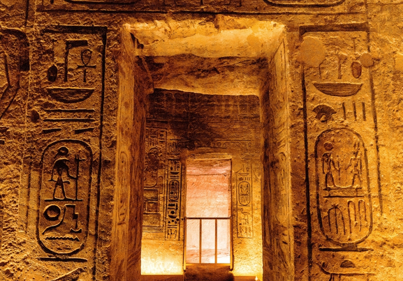 abu simple temple aswan egypt