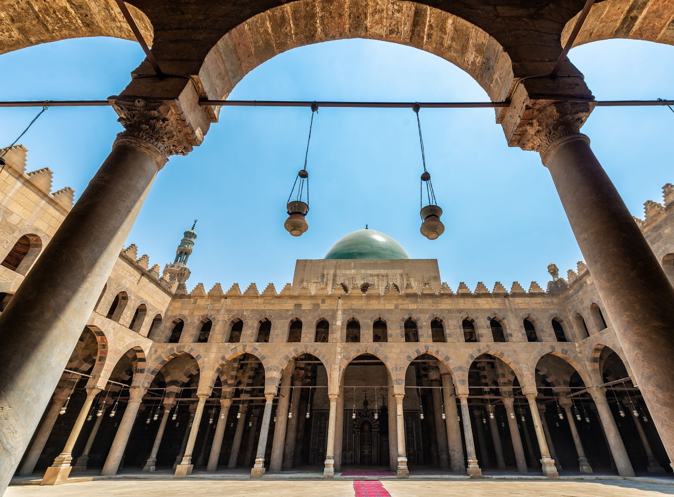 Citadel of Saladin -muhammed ali Mosque -Mosque and Fountain -cairo -egypt