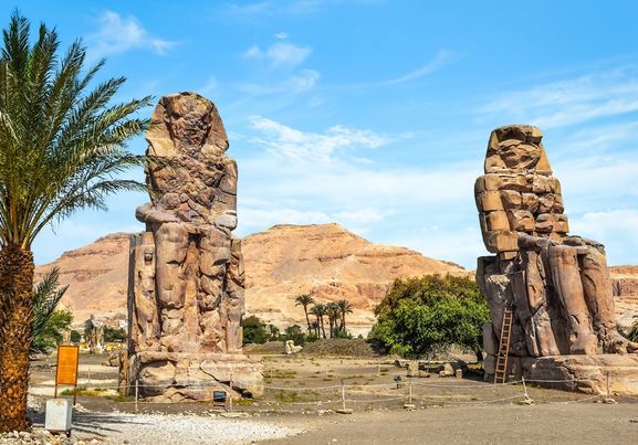 Colossi of Memnon, Valley of Kings, Luxor, Egypt