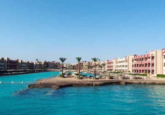 Beach resort Hurghada, Egypt
