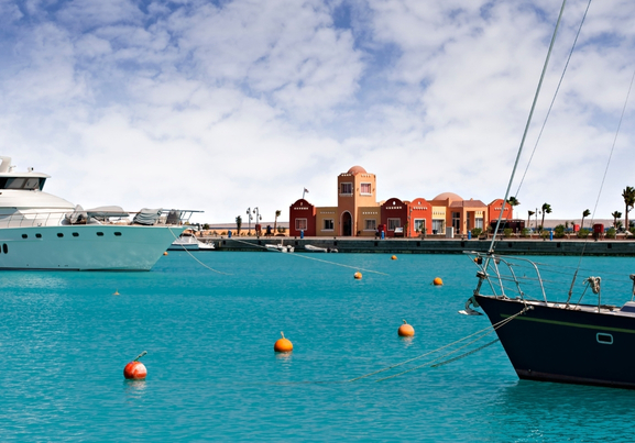 New Hurghada marina red sea egypt 