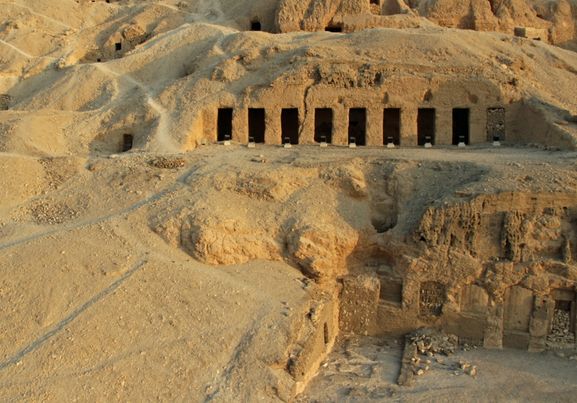 Valley of the Kings in luxor 
