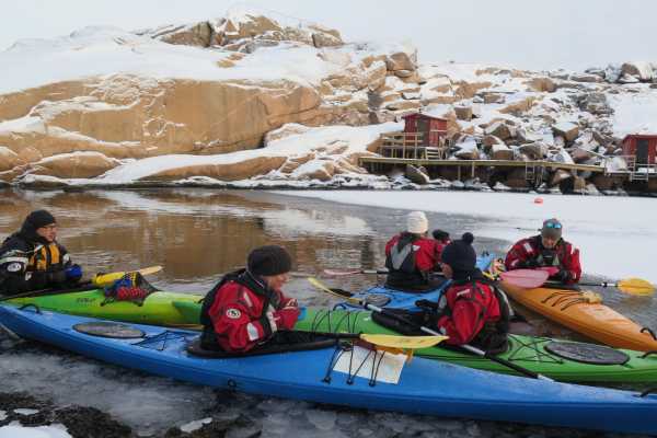  Kayak trips with guide