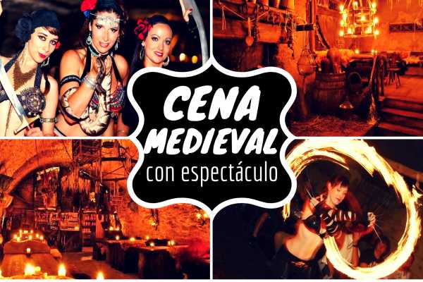  Cena y espect&aacute;culo medieval en Praga