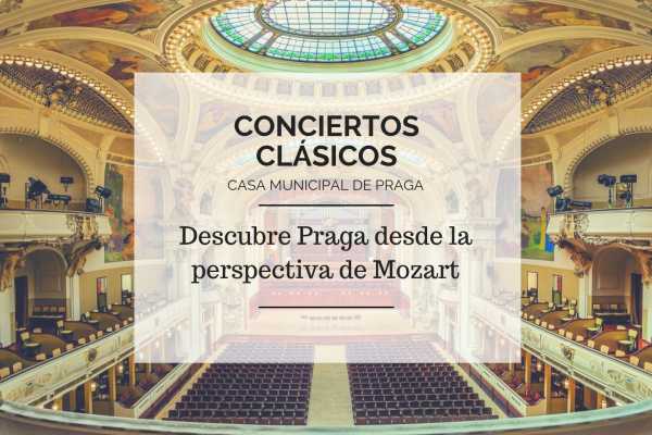  Concierto cl&aacute;sico en la casa Municipal de Praga