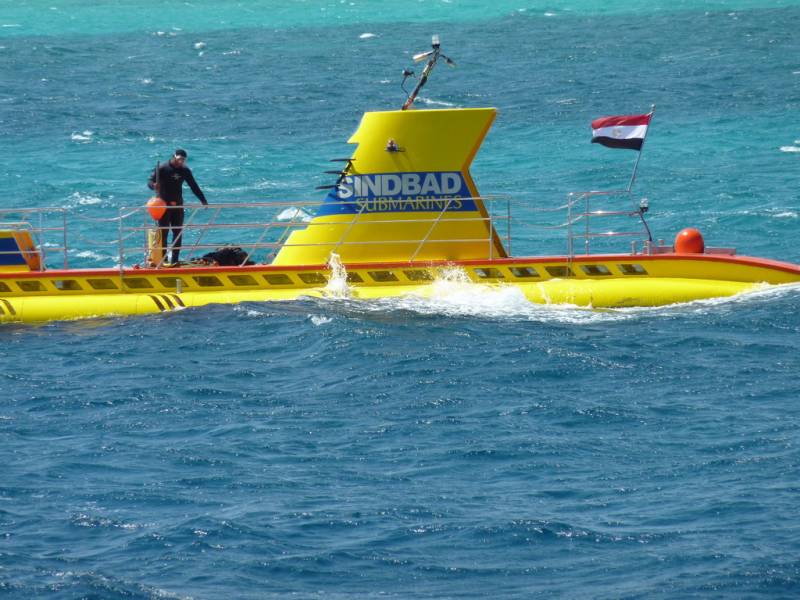 Excursies Egypte Submarine resor fr&aring;n Marsa Alam