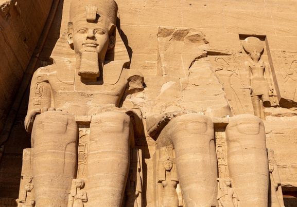 Abu Simbel Great Temple of Ramesses II. Abu Simbel, Egypt