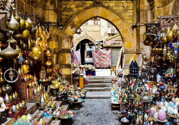 Khan Al-Khalili market, Cairo egypt