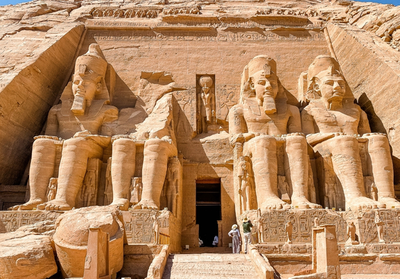 The Great Temple of Ramesses II, Abu Simbel, Egypt
