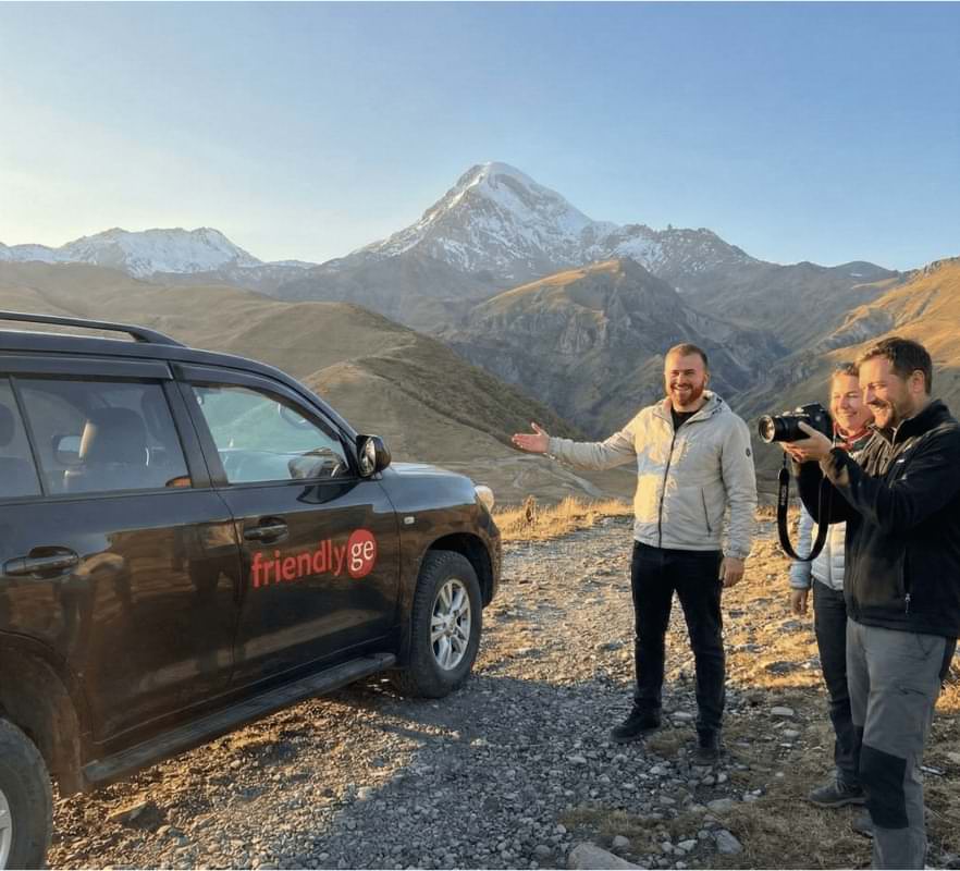 Private car tour in Georgian mountains