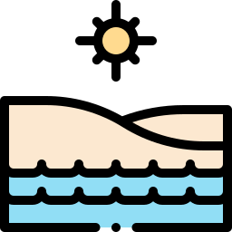 Sea and land adventures icon