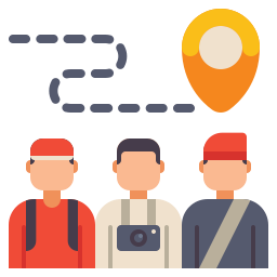 Small group adventures icon