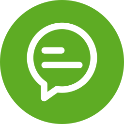 WhatsApp support icon